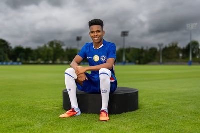 Estevao hopes to emulate Eden Hazard's Chelsea legacy after joining up with Blues