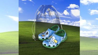 Microsoft Launches Windows XP-Themed Crocs with Nostalgic Jibbitz