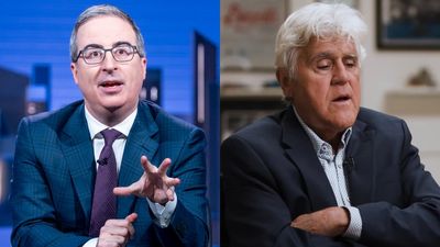 John Oliver Didn't Mince His Words Explaining Why He Disagrees With Jay Leno's Advice About Late Night Political Humor: 'I'm Going To Take A Hard Pass'