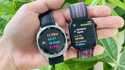 I biked 12 miles with the Apple Watch 10 vs Samsung Galaxy Watch 8, and there's a clear winner