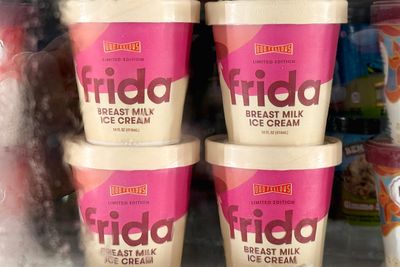 Frida’s breast milk ice cream is now available nationwide