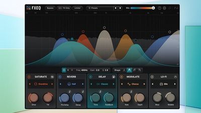 "No complex bus routing and no endless plugin stacks": iZotopeʼs colourful new FXEQ multi-effects plugin lets you “paint” with saturation, reverb, and delay