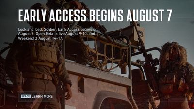 Thousands of people are so eager to blow stuff up in the Battlefield 6 beta they're idling in the main menu