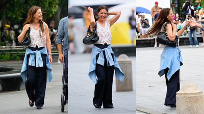 Katie Holmes reignites our love of noughties fashion with an iconic Chloe bag