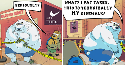 32 Hilarious Animal Comics Capturing The Struggles Of Lower-Class Life, By This Artist (New Pics)