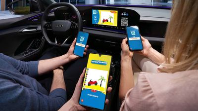 Some Audi EVs Now Offer Multiplayer Gaming With Smartphones As Controllers