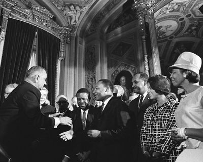 Sixty years after the Voting Rights Act, our voices are being eroded