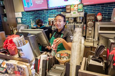 Starbucks’ stock is being pummeled by Trump’s coffee tariffs while the rest of the market soars