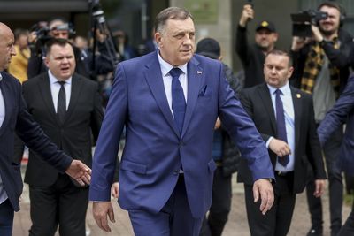 Separatist Bosnian Serb leader Dodik removed from office