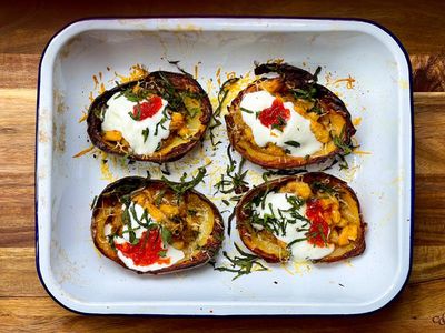 How to turn leftover baked potato skins into one of the world’s best snacks – recipe