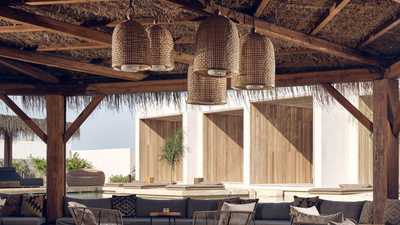 I Saw Rattan Lights at All the Hottest Beach Clubs While on Holiday — Here's How I'm Recreating the Look in My Garden
