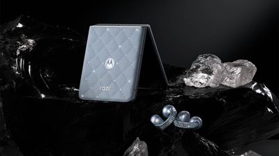 Finding foldables boring? The Swarovski Moto Razr might be just the thing for you