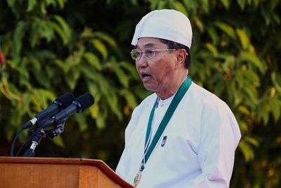Figurehead president of military-ruled Myanmar dies aged 74