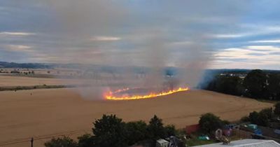 Firefighters battle east coast fires overnight