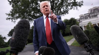 ‘She looks like a woman to me’: Trump urges right-wing influencer to stop ‘transvestigating’ world leader’s wife