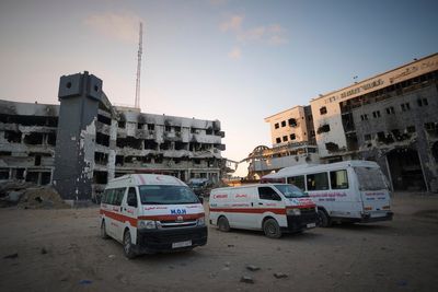 The uninhabited island being converted into medical facility to treat 2,000 wounded from Gaza