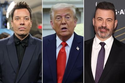 Trump claims late-night stars Kimmel and Fallon next to be axed because jokes at his expense don’t work