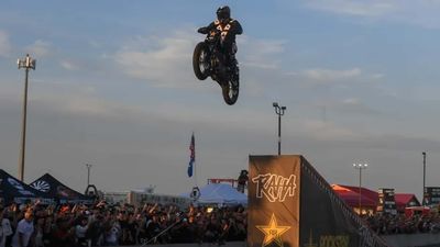 Watch Harley-Davidson Demolish a World-Record Jump at Sturgis Rally