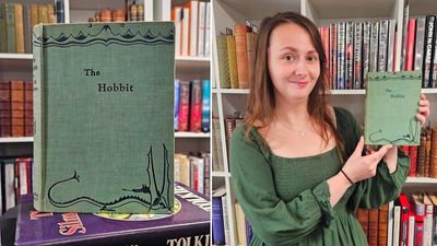 Rare first edition of 'The Hobbit' sells for record price at auction