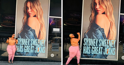 Influencer Slammed For Flipping Off Sydney Sweeney Ad, Making “Racist” Commentary In Viral Post