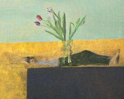 Edinburgh art festival review – regal lusting, sofa-surfing and the perfect painting for our times