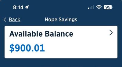 Hope’s Debt & Savings Update – July, 2025