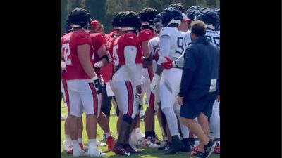 Baker Mayfield Had Funny Reaction About Getting Involved in Bucs-Titans Practice Scuffle