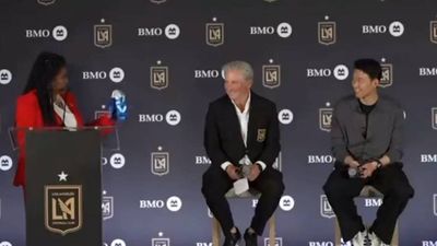Son Heung-Min Mistaken for USMNT Member in Awkward Moment at LAFC Presser