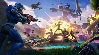 Fortnite's new season looks a lot like Helldivers 2, with bugs to fight, precision air strikes to launch, and even a very democratic-looking emote, but "there's literally no sign" of a collab, leaker says