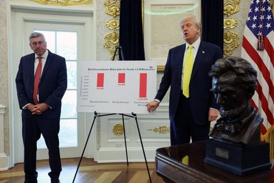 Trump calls in press for ‘major announcement’ in Oval Office - but just spent 5 minutes bragging about his ‘wins’