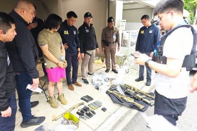 ‘Hi-so Luk Nat’ held on threat and drug charges