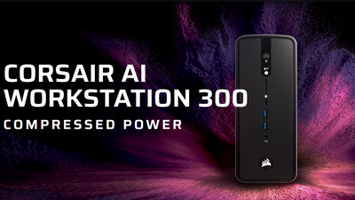 Corsair's AI Workstation 300 is the 13th computer to launch with AMD's formidable Ryzen AI Max+ 365 CPU - and it costs less than $2000