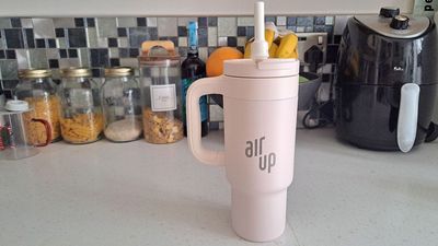 I bought my son this new Air Up water tumbler for school — and he won’t leave home without it
