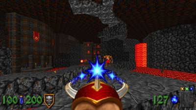 Id Software kicks off QuakeCon with a surprise release of Heretic + Hexen, an 'enhanced' bundle with cross-platform multiplayer, mod support, and more
