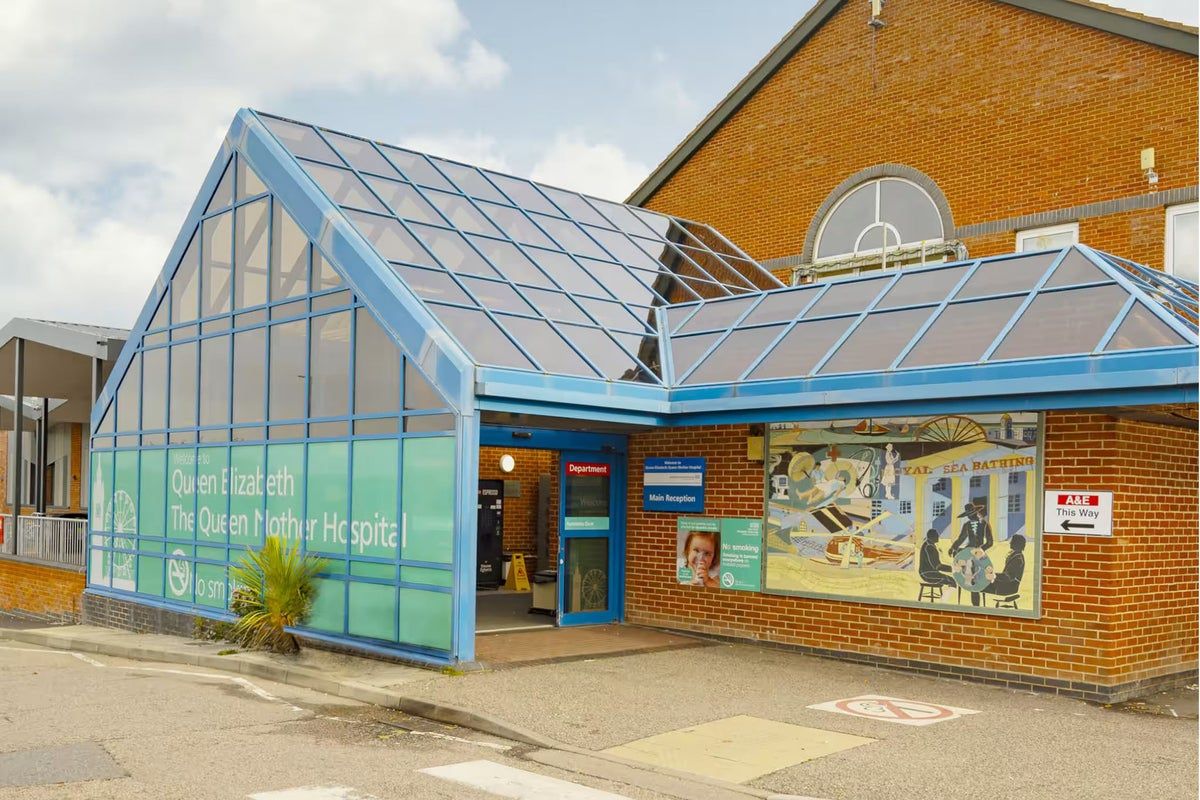 Boy, 4, dies after being hit by bus outside A&E…