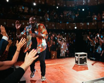 Every Brilliant Thing review – Lenny Henry gets audience on board for list of life’s joys