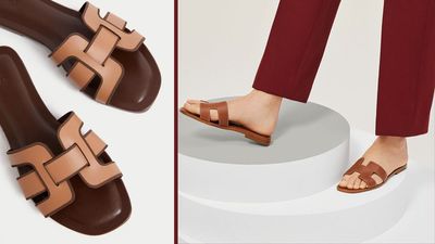 M&S have brought back its viral flat sandals that look so similar to the £610 Hermès pair, I had to double take