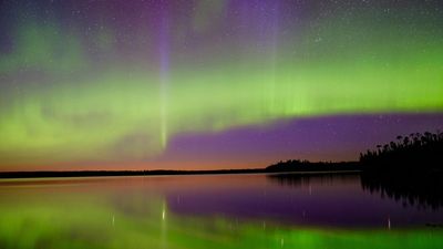 A solar flare just upped the odds for photographing the Northern Lights this weekend – and the Perseids are starting to heat up too