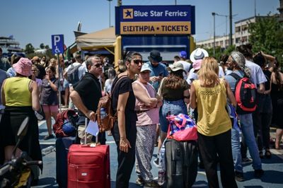 Two Tourists Die, Fires Erupt In Greece Amid Gale-force Winds