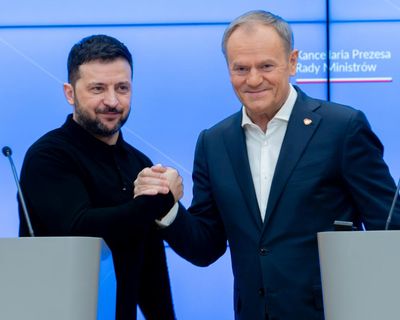 ‘Freeze’ in Ukraine war may be close, says Tusk, as US and Russia plan talks