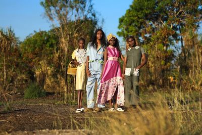 ‘Promoting the remote’: fashion meets art to bring Indigenous stories to life