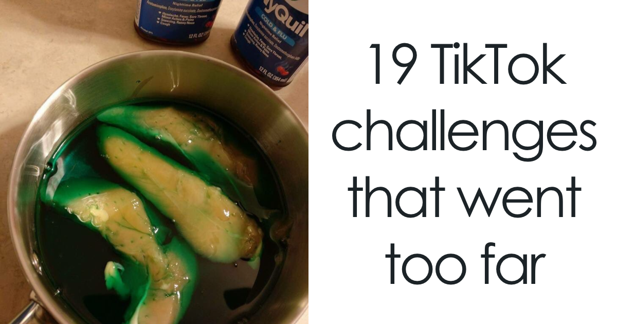 19 Shocking TikTok Challenges That Went Too Far And…