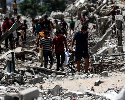 ‘I will live here, and I will die here’: Palestinians defiant as Israel plans to seize control of Gaza City