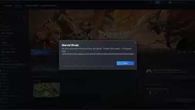 How to fix “Content File Locked” issue in Marvel Rivals