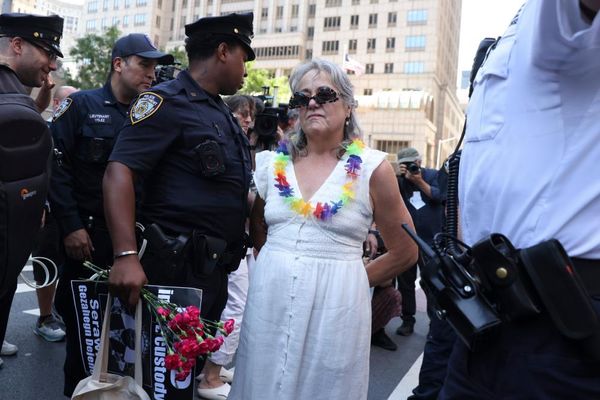 Several people arrested at anti-Ice protest outside NYC immigration court