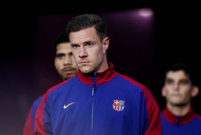 Barcelona’s ter Stegen loses captaincy while Lewandowski woes continues