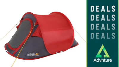 New to camping? One of our favorite lightweight beginner-friendly tents "pops up instantly and folds down quickly" and is now available for under $50!