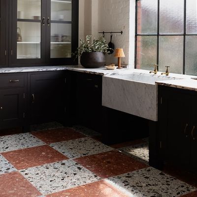 Move over monochrome - I predict this new chequerboard tile trend will be in the most stylish kitchens in 2026