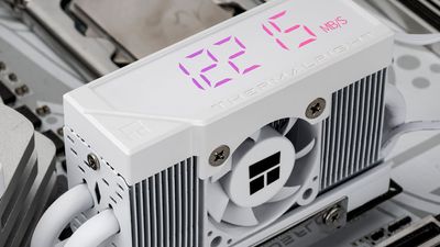 M.2 SSD cooler displays your SSD's performance and vitals in real time on built-in display — Thermalright HR-10 2280 Pro Digital features an ARGB display for colorful readouts