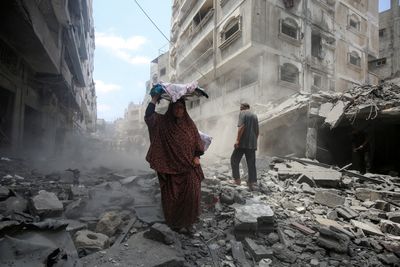 ‘I will never leave’: Palestinians spurn Israel’s plan to occupy Gaza City